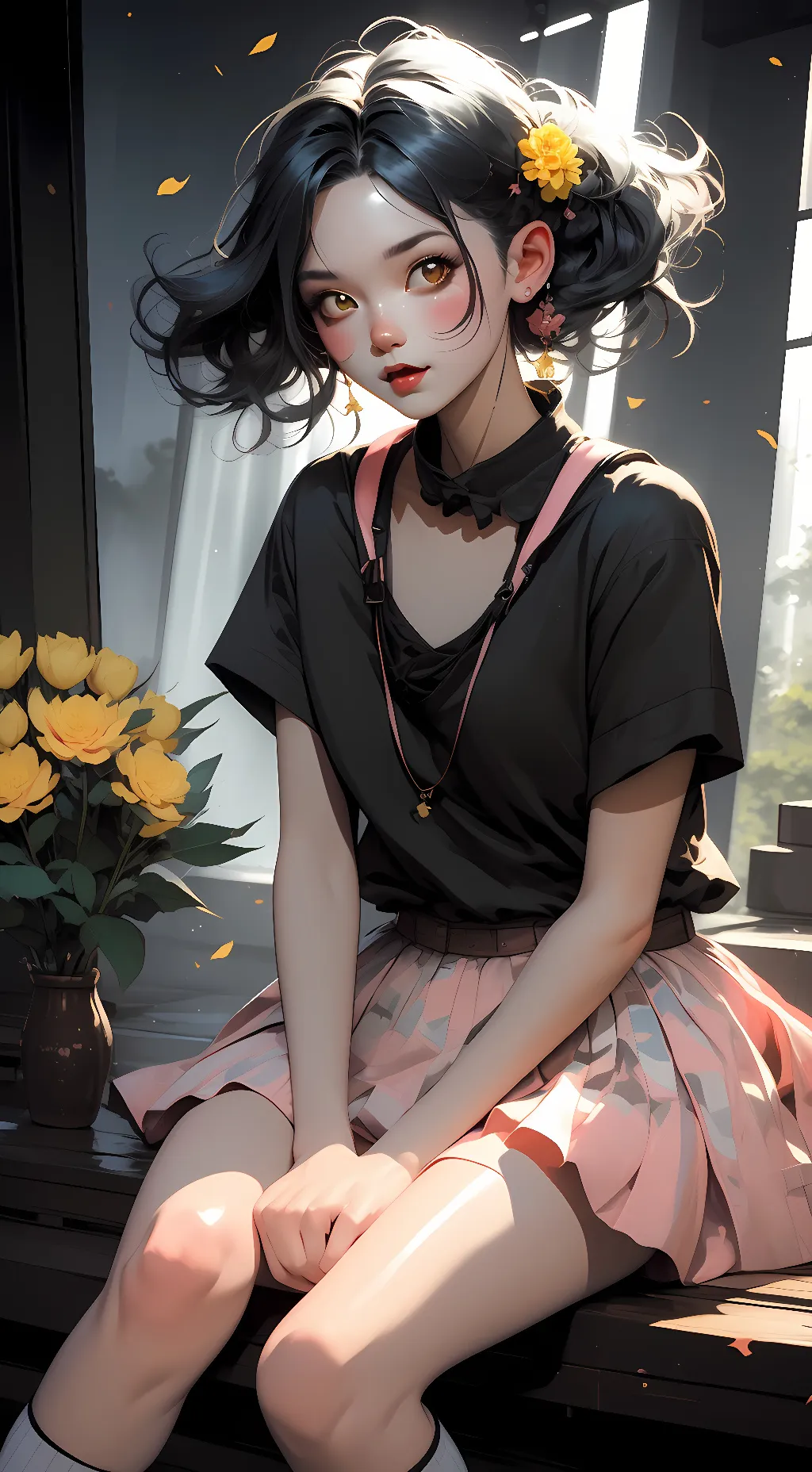 ai character: Dot Warner background