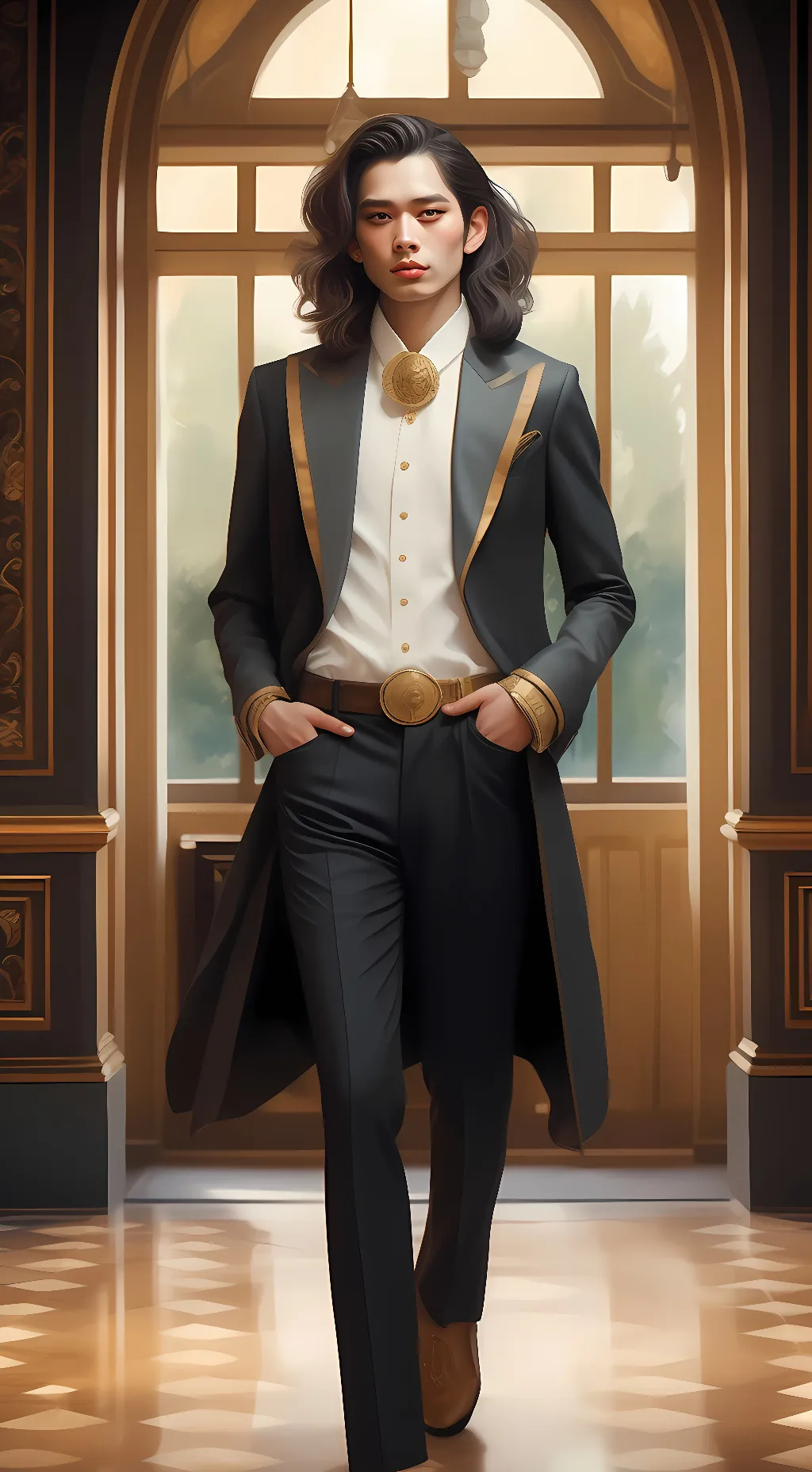 ai character: Zack background