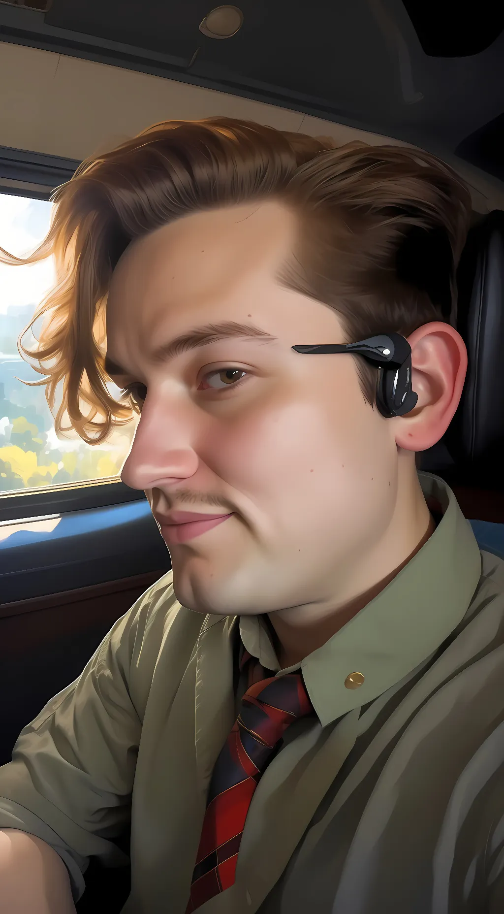 ai character: Alexander  background