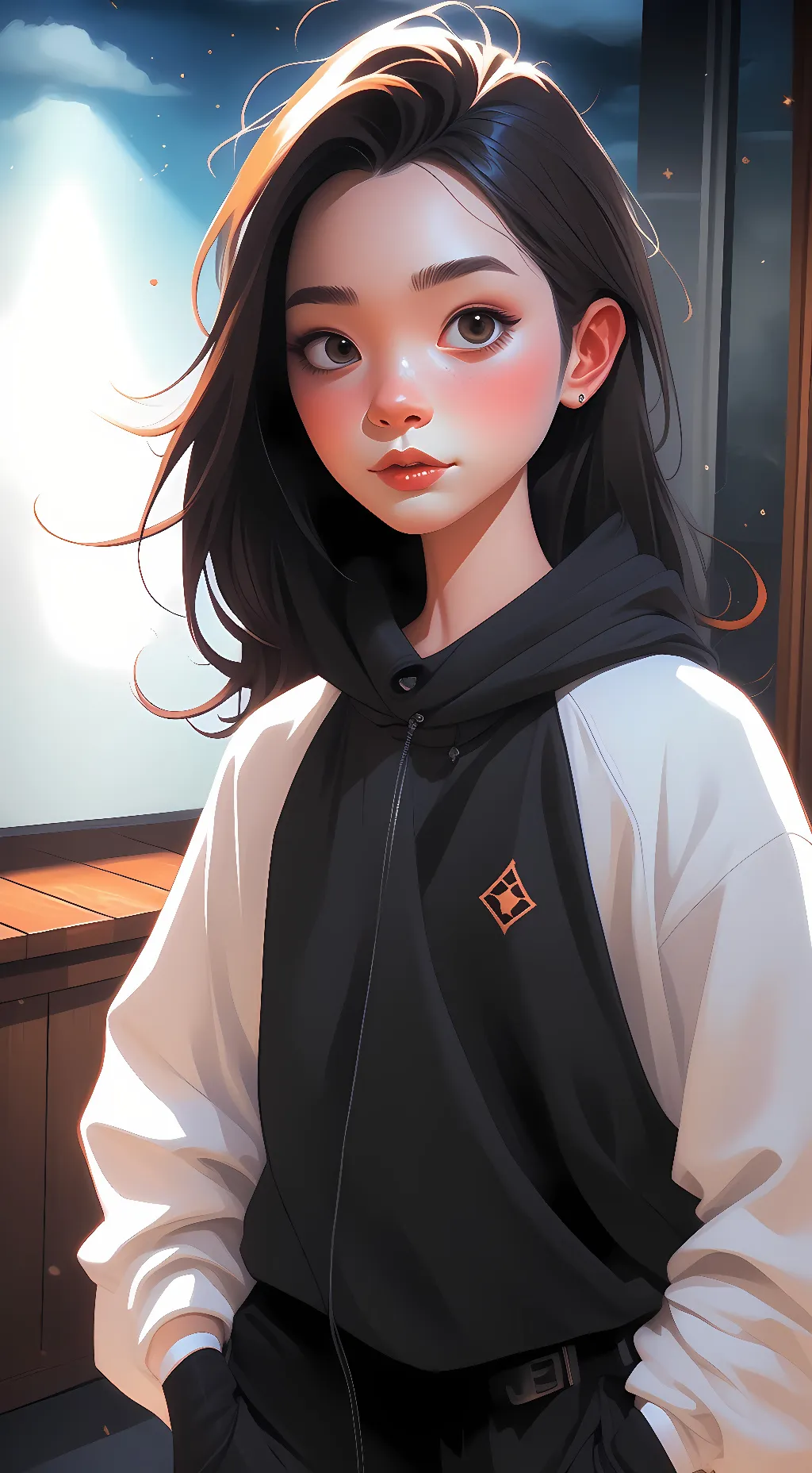 ai character: ameiy background