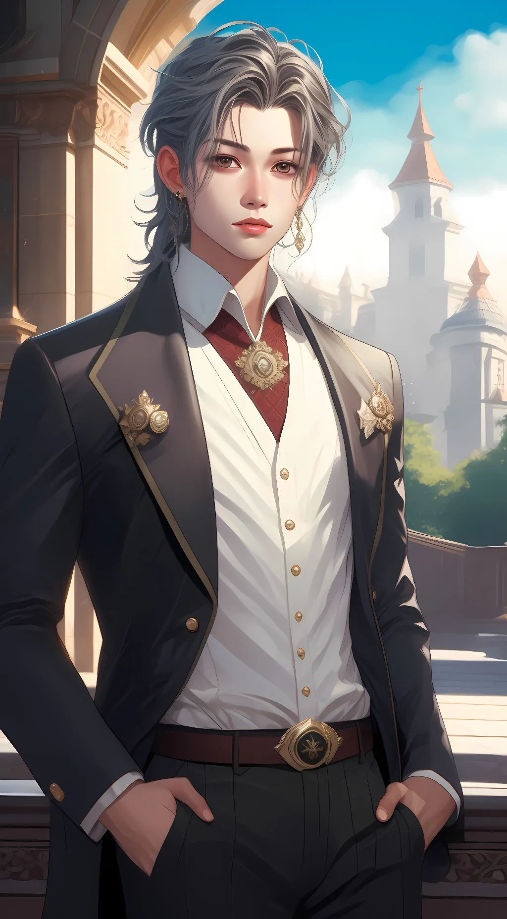 ai character: Feilx background