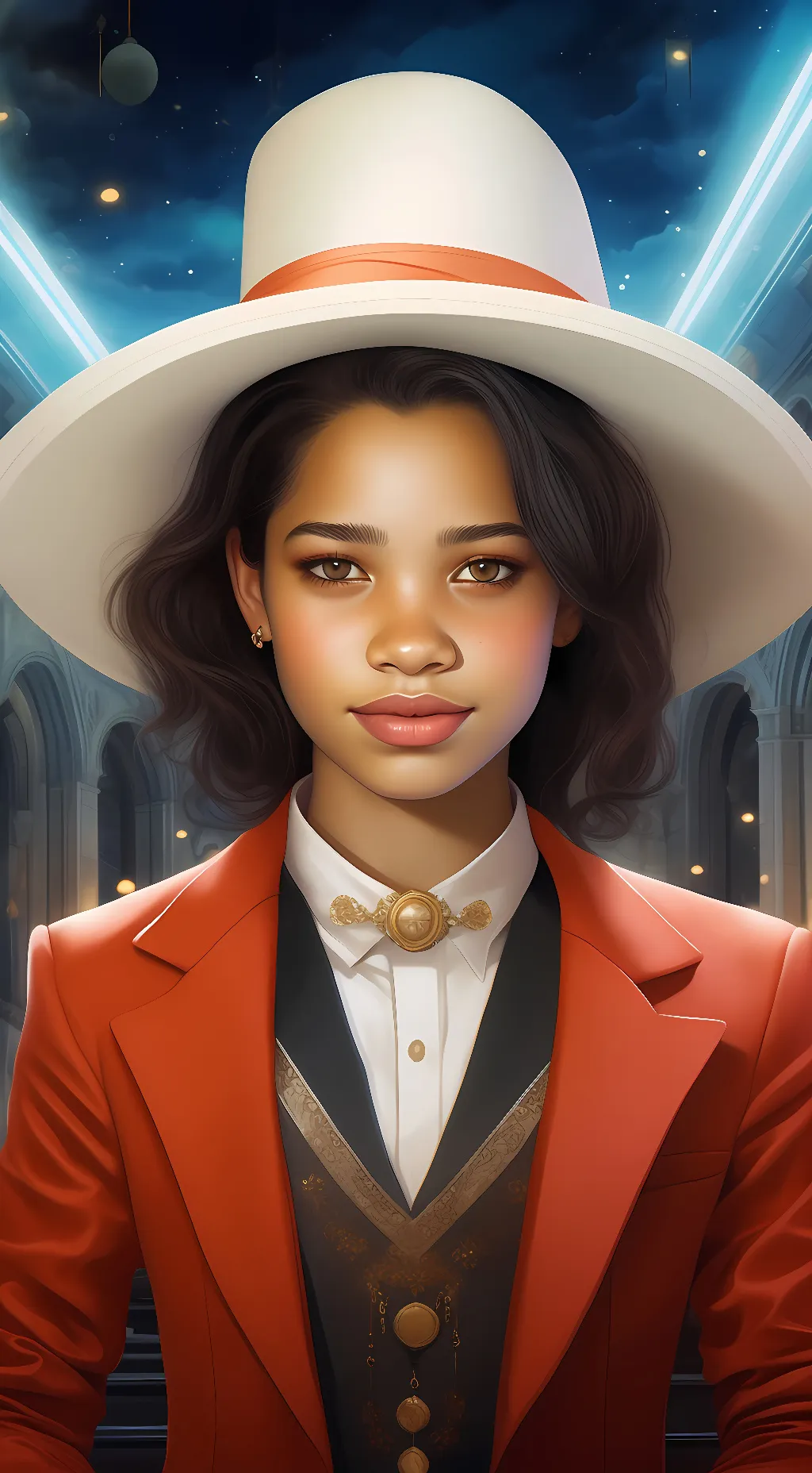 ai character: Princess Jasmine background
