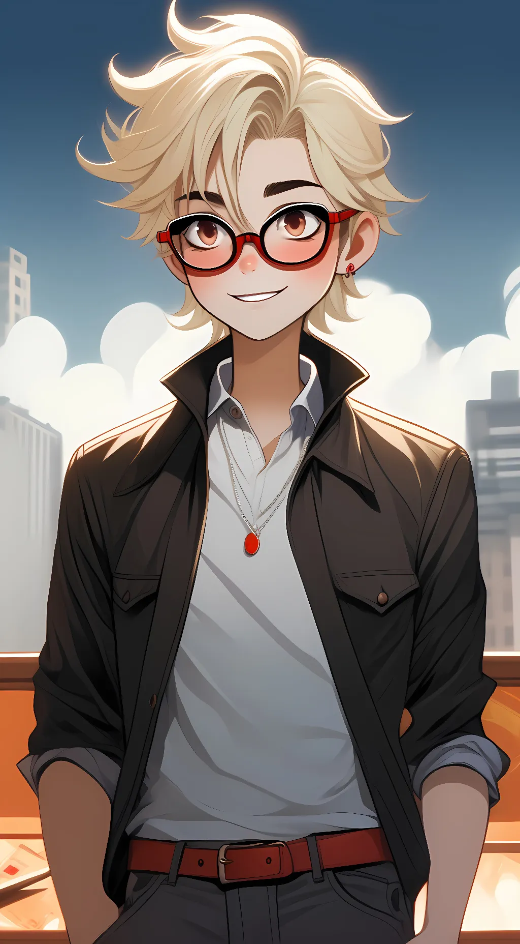 ai character: Liam background