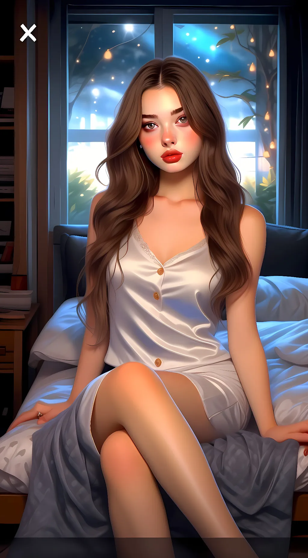 ai character: Nikki background