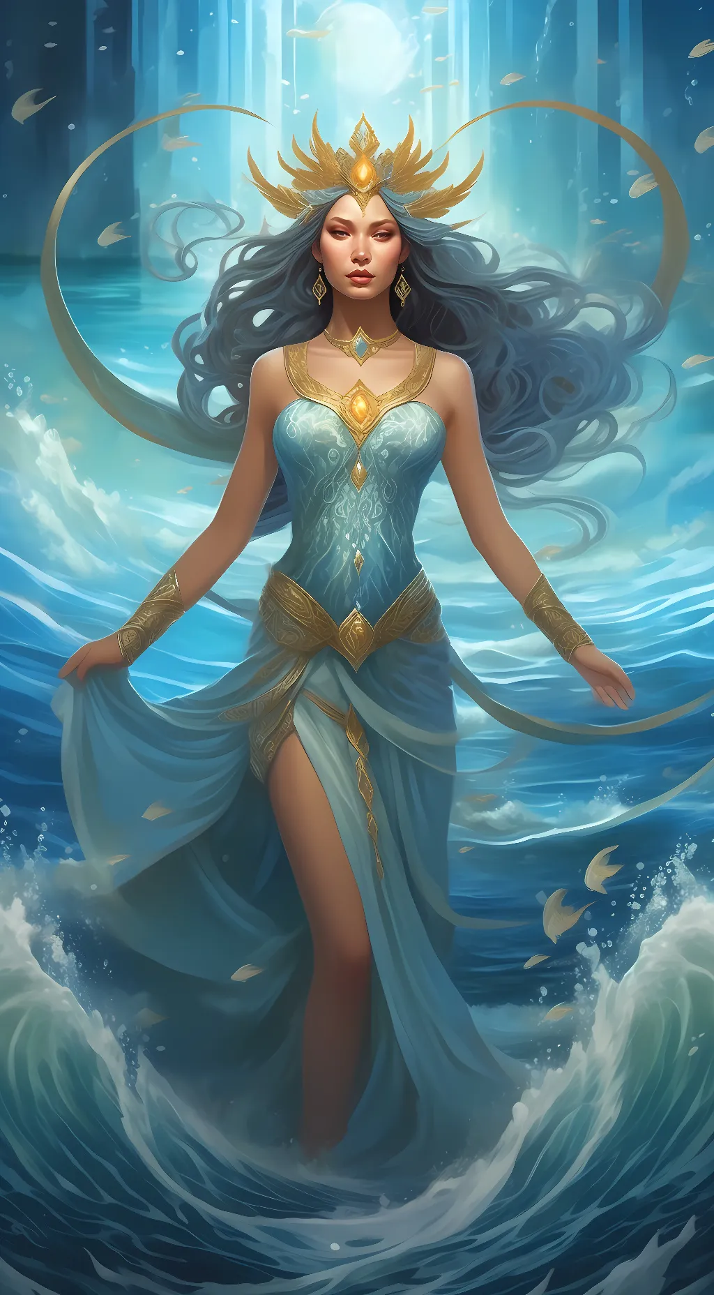 ai character: empress background