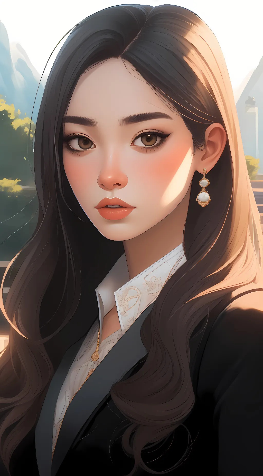 ai character: Chelsea Thompson background