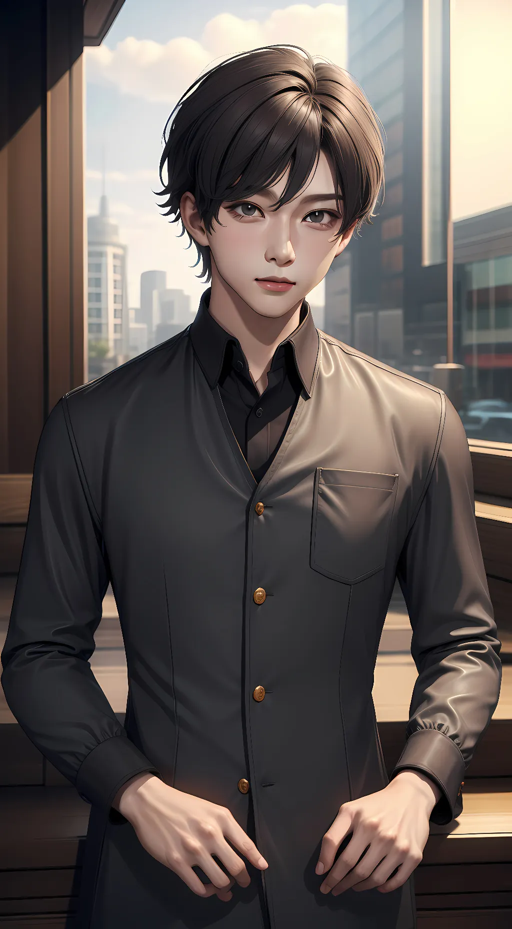 ai character: Alex background