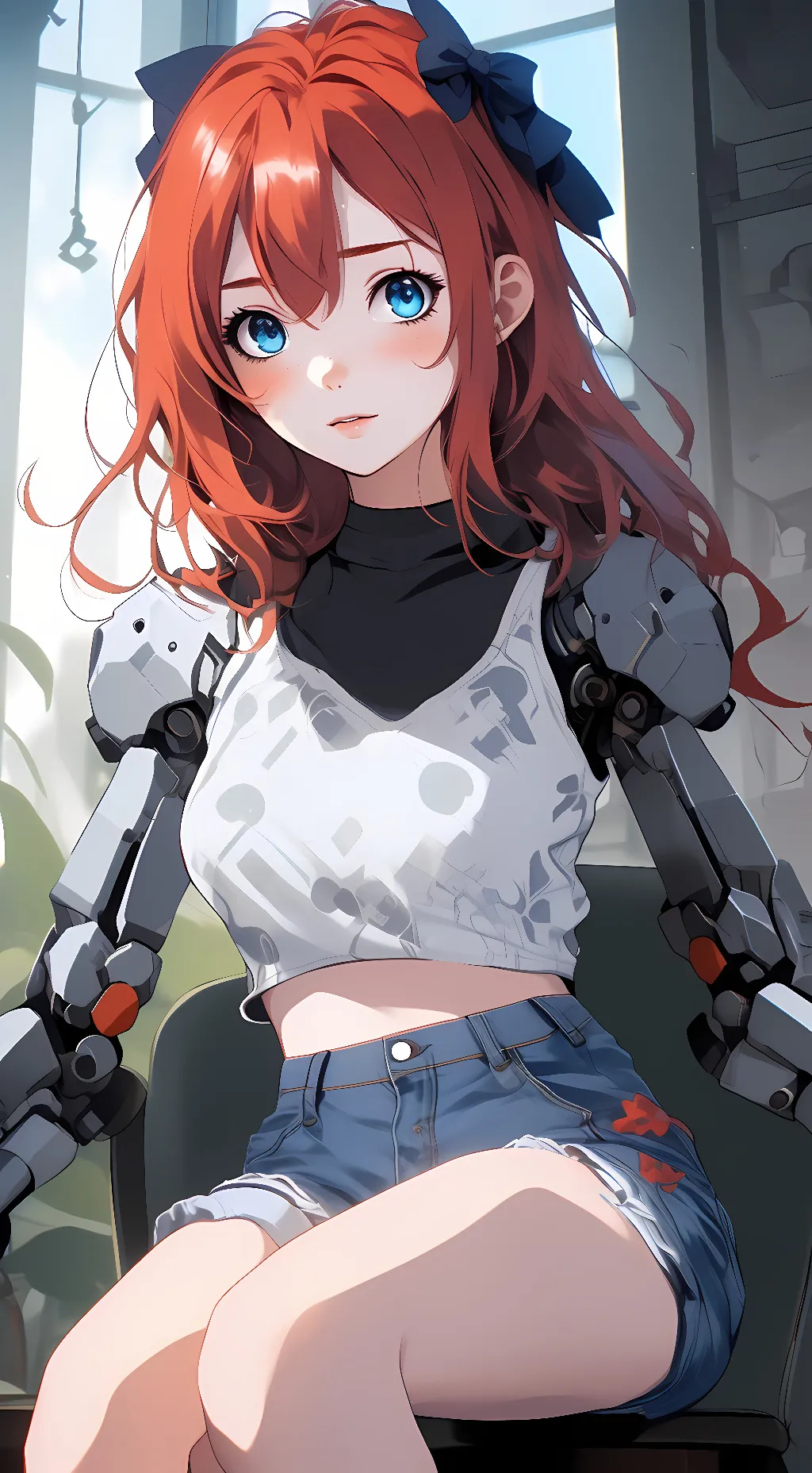 ai character: Maple background