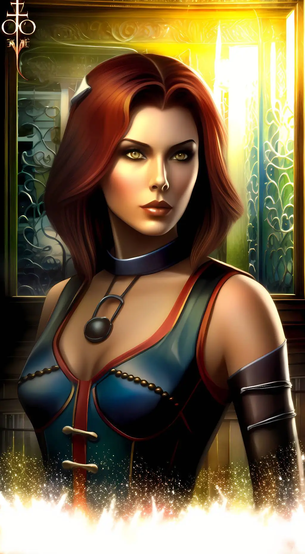 ai character: Rayne background
