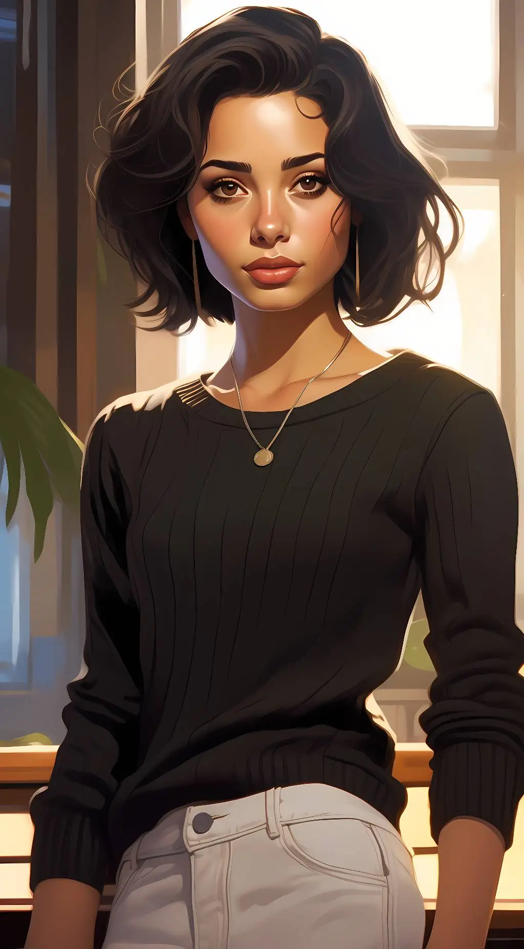ai character: Valentina Hernandz background