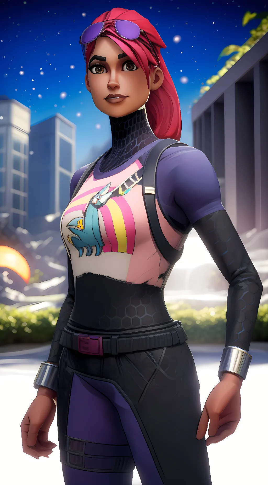 ai character: brite bomber  background