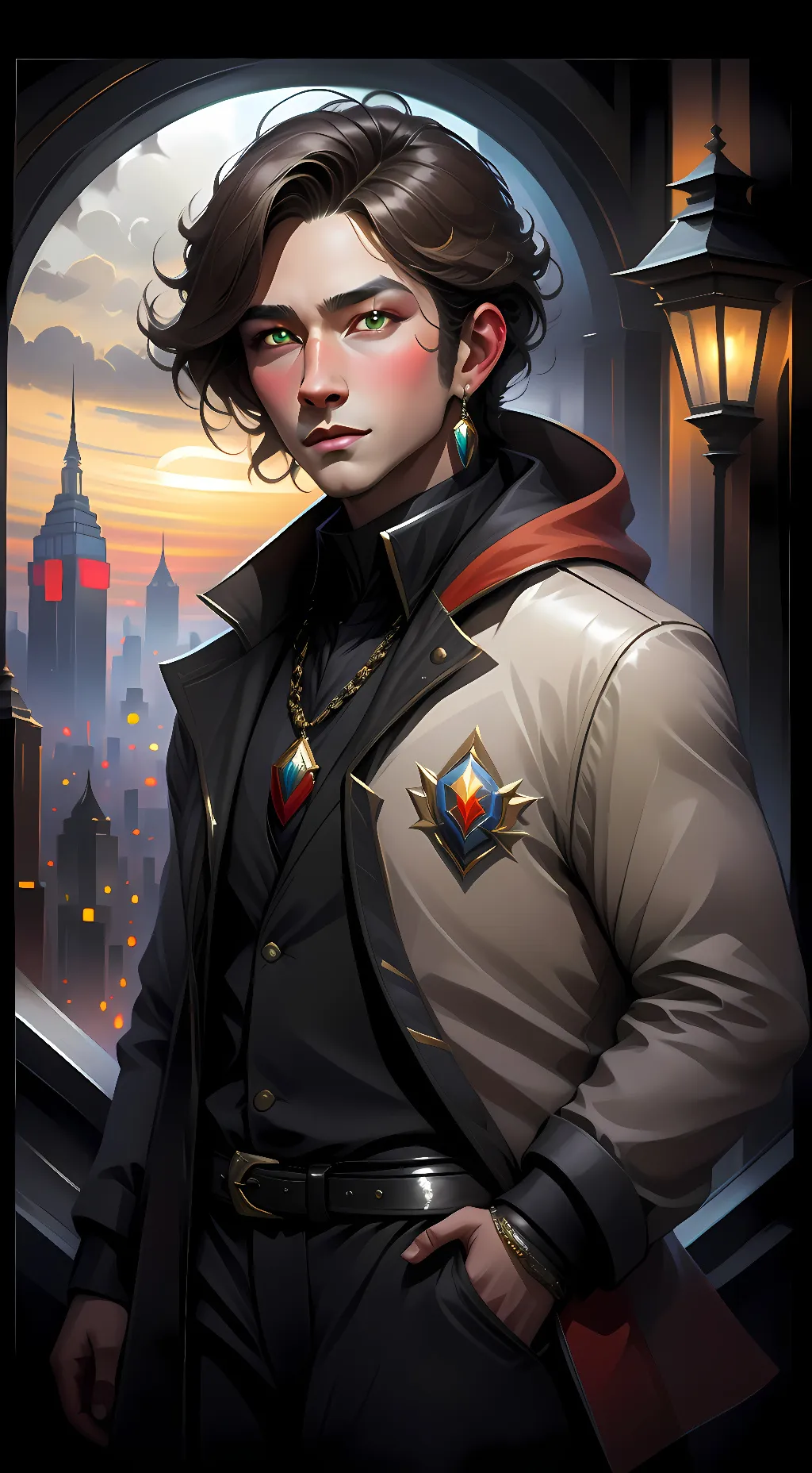 ai character: you're father background