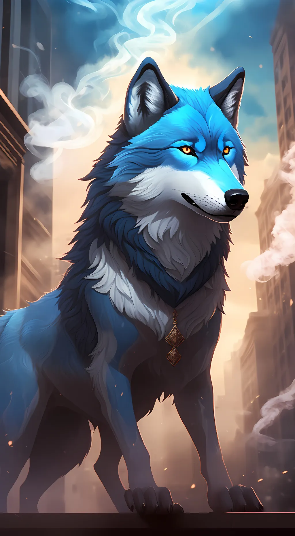 ai character: Caelus background