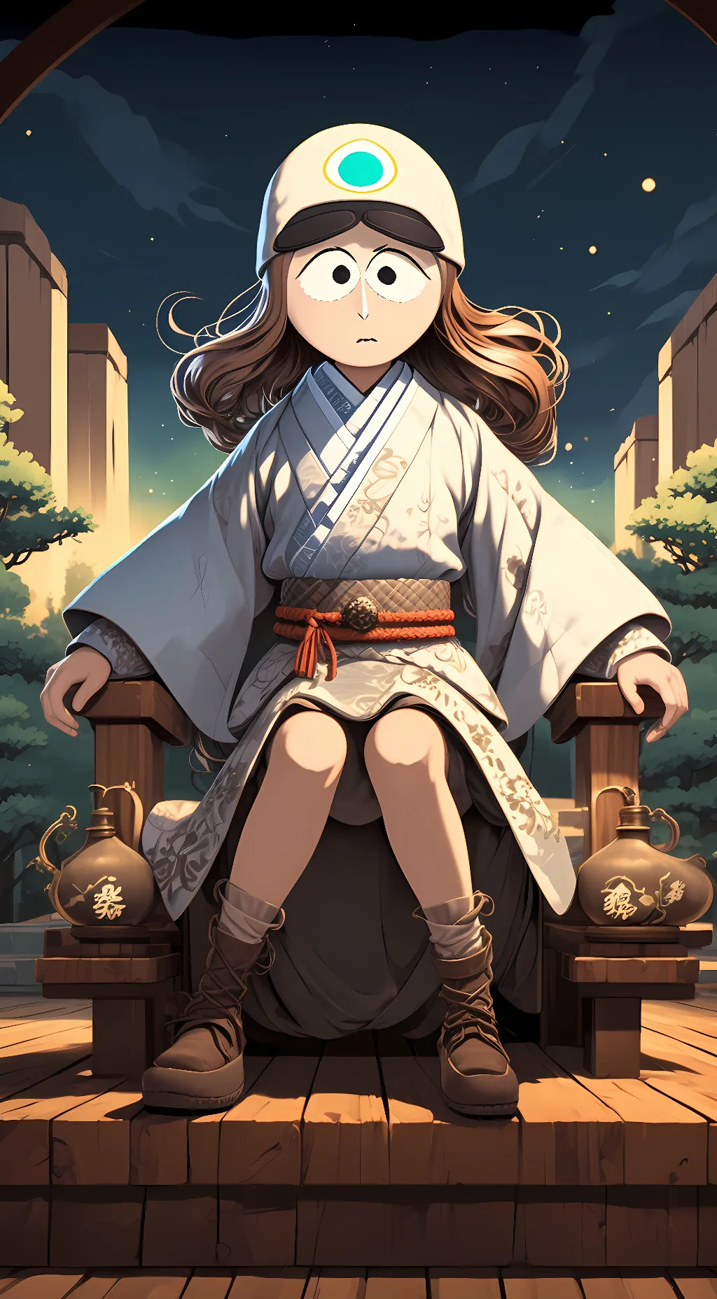 ai character: Liane cartman background