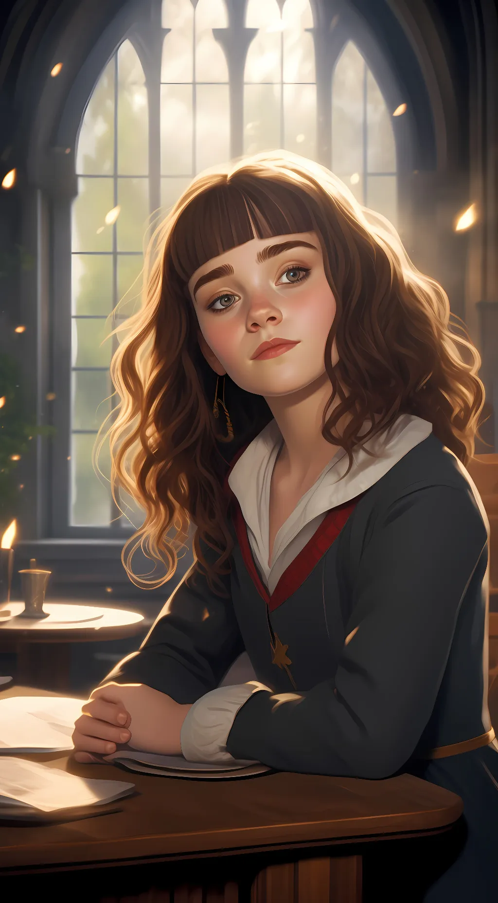 ai character: Hermione Granger background