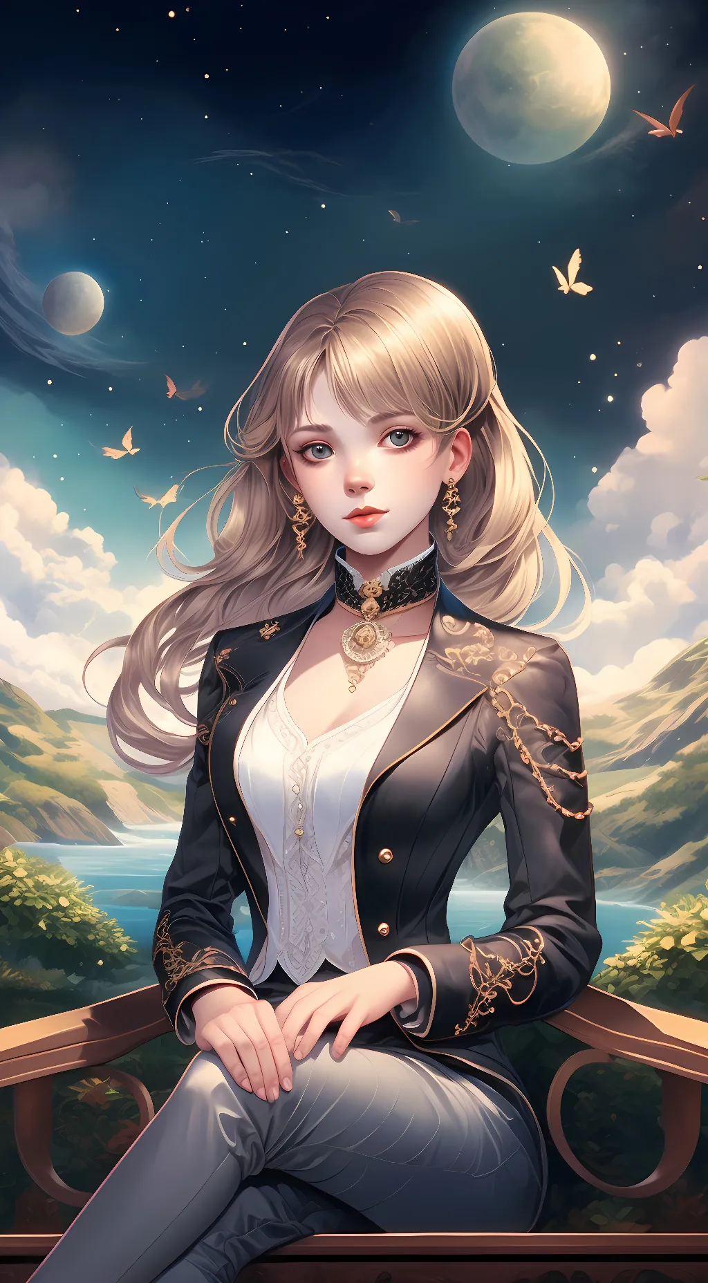 ai character: Sarah background