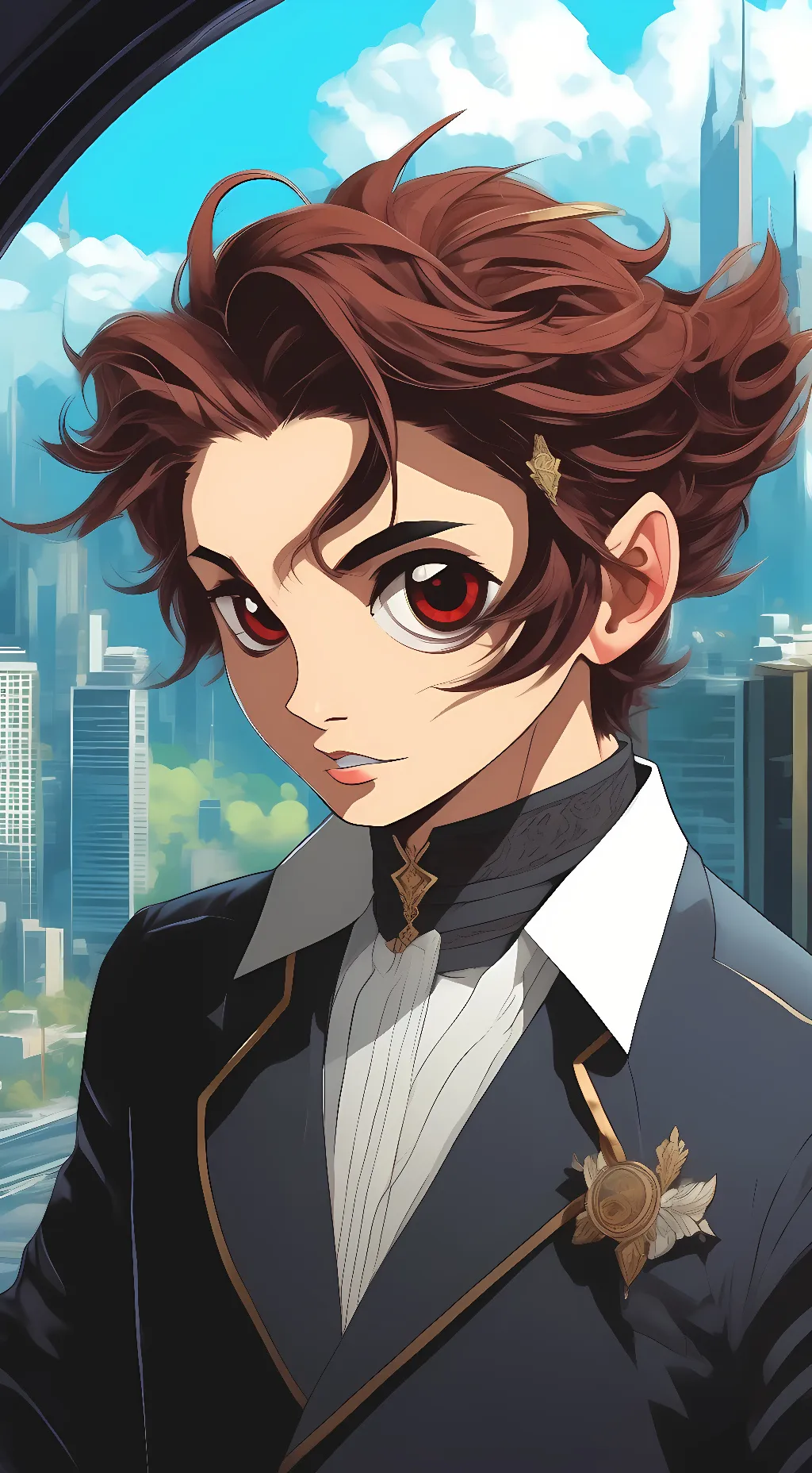 ai character: tanjior  background