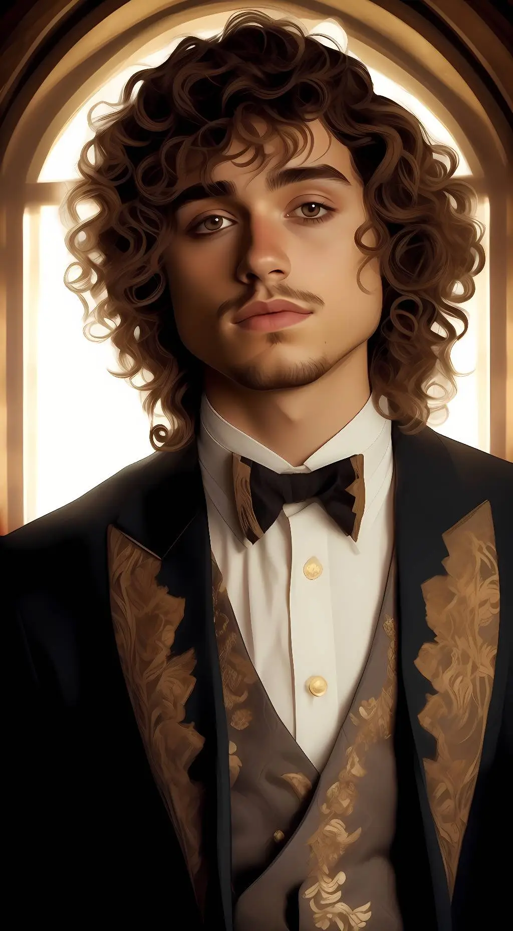ai character: Josh Kiszka  background