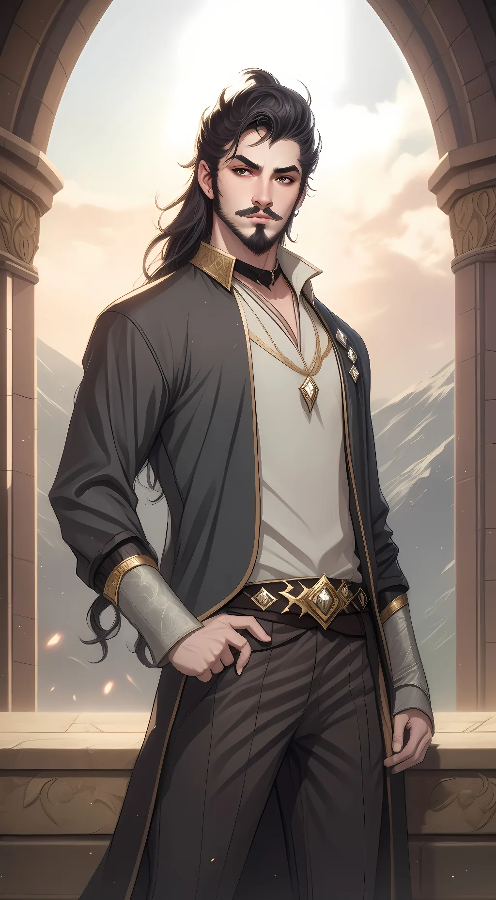 ai character: draven background