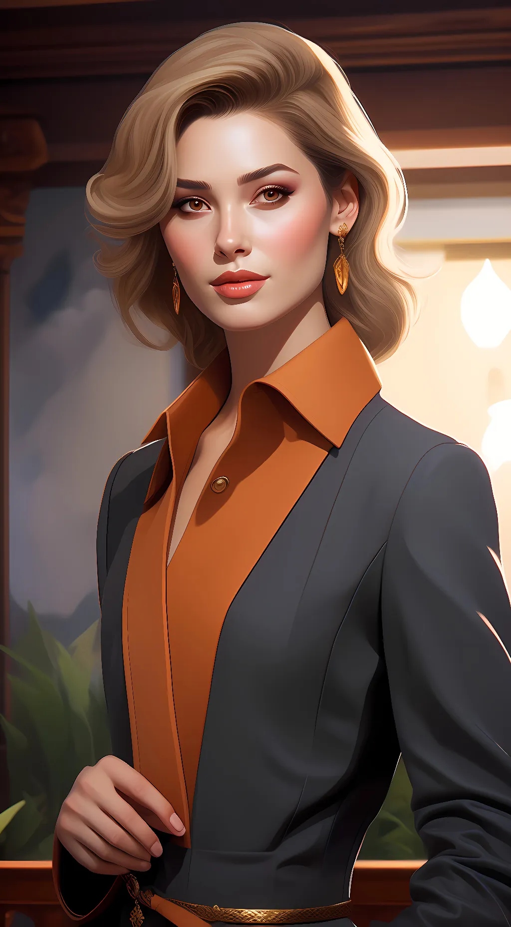 ai character: Rose Potter background