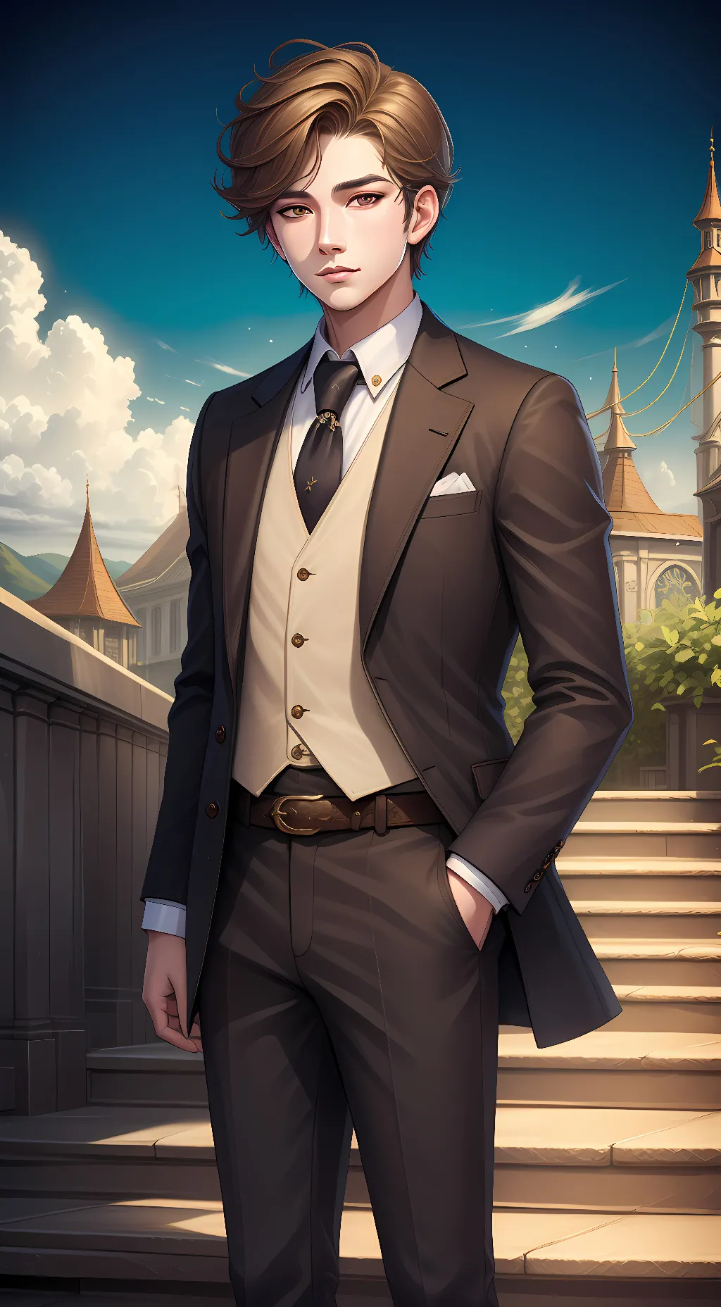 ai character: Jake background