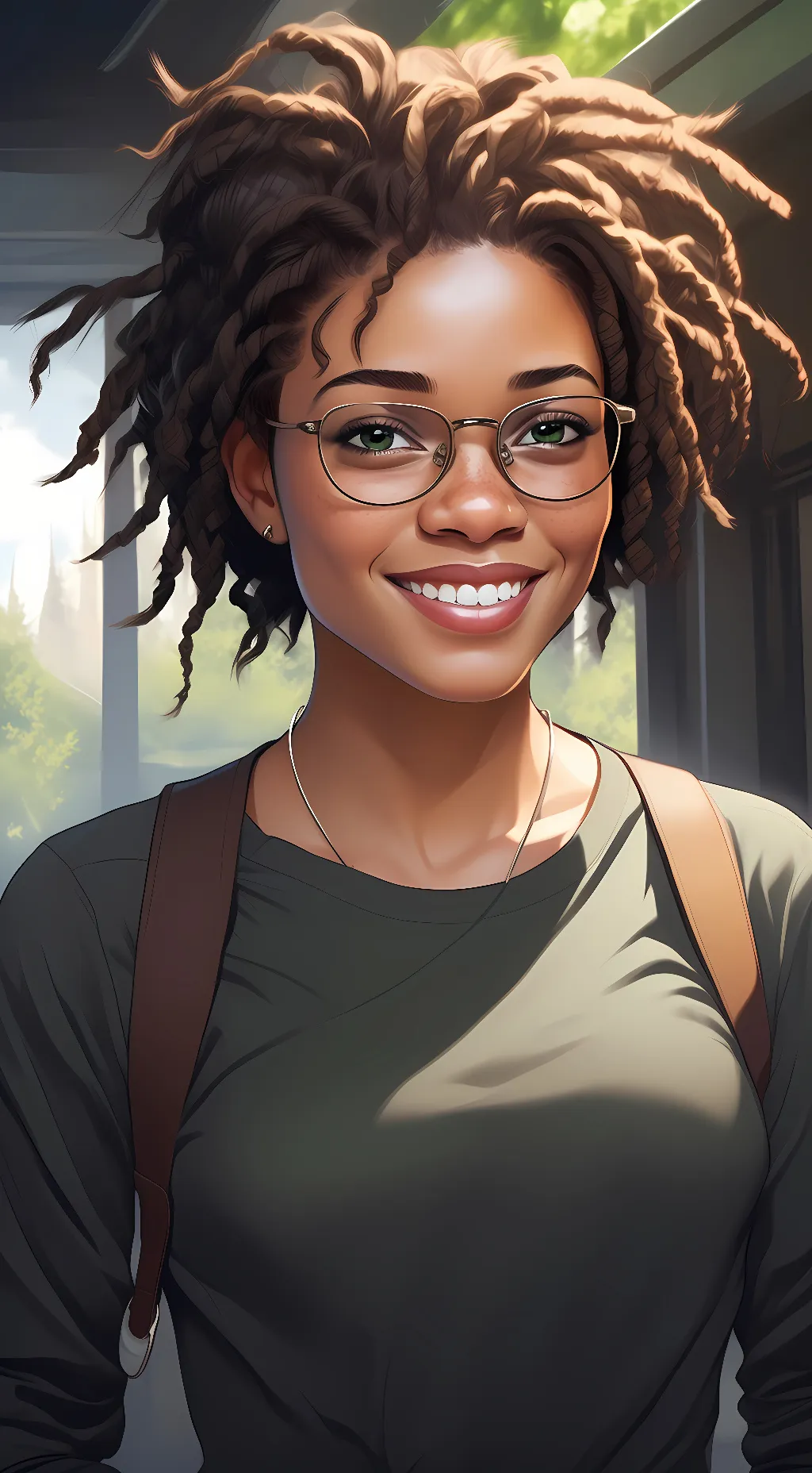 ai character: Monique Jones background