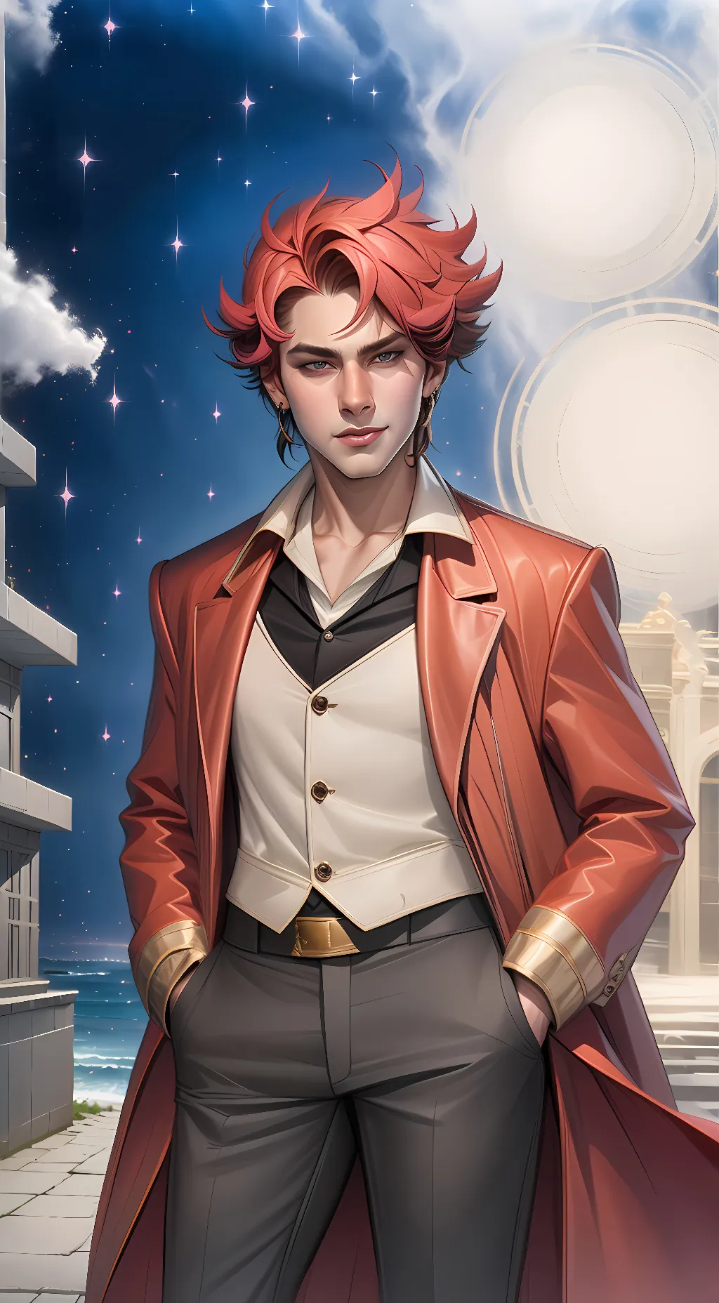 ai character: alastor  background