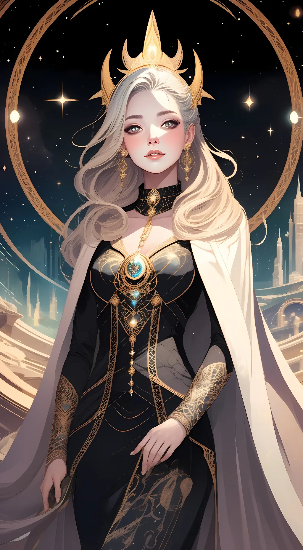 ai character: Space rp background