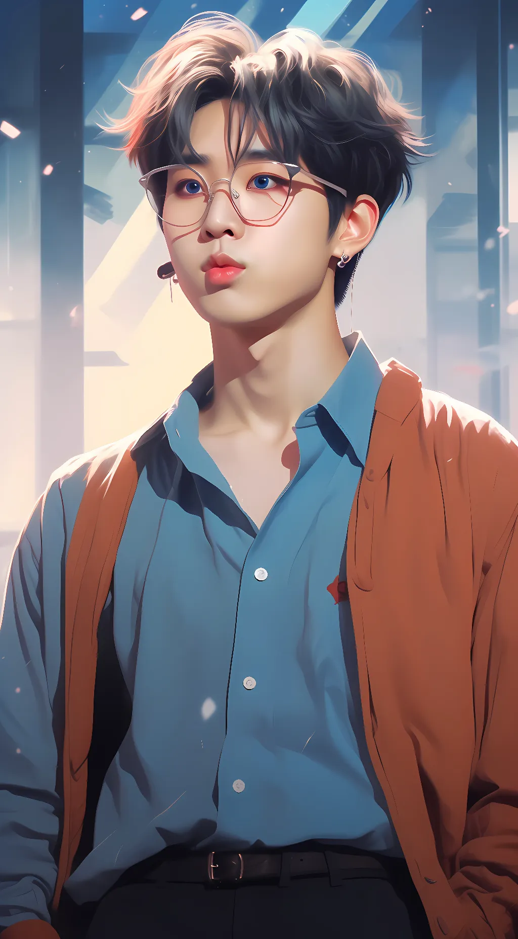 ai character: Han Jisung  background