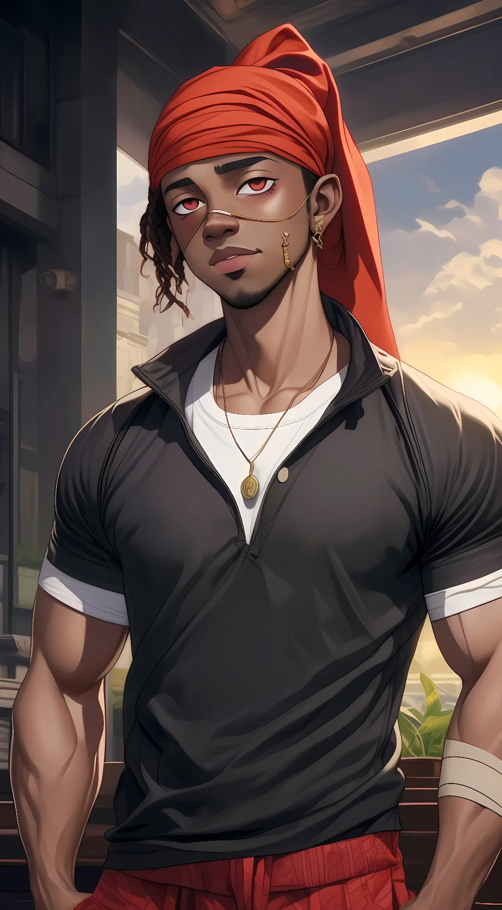 ai character: Trae background