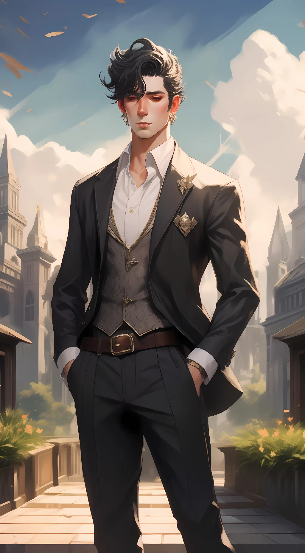ai character: Gabe background