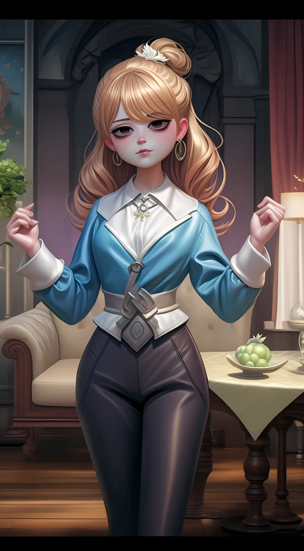 ai character: Kayla background