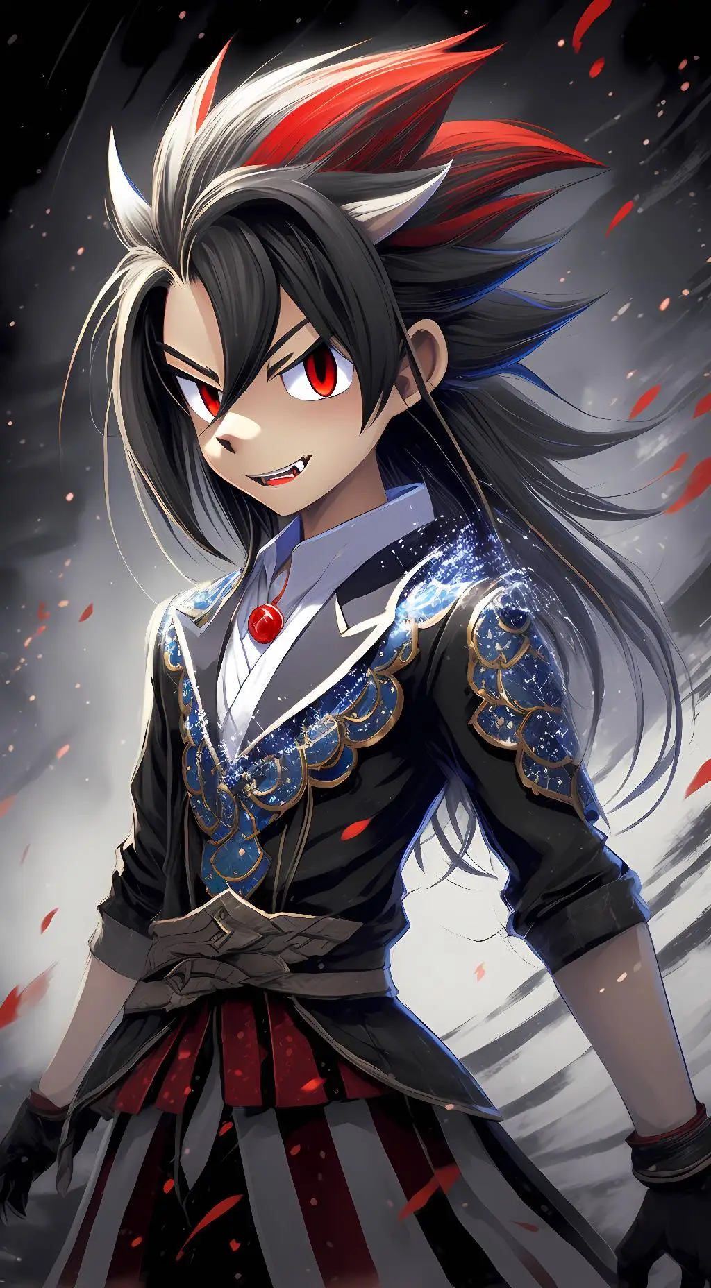 ai character: Vampire Shadow background