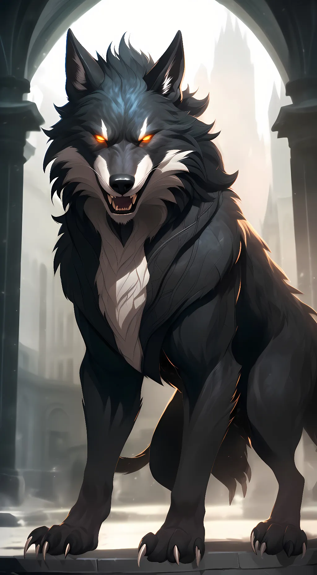 ai character: Alpha Felix background