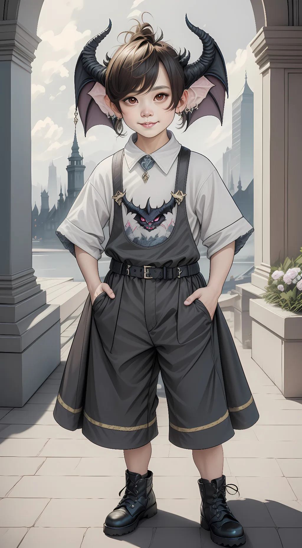ai character: Oliver background
