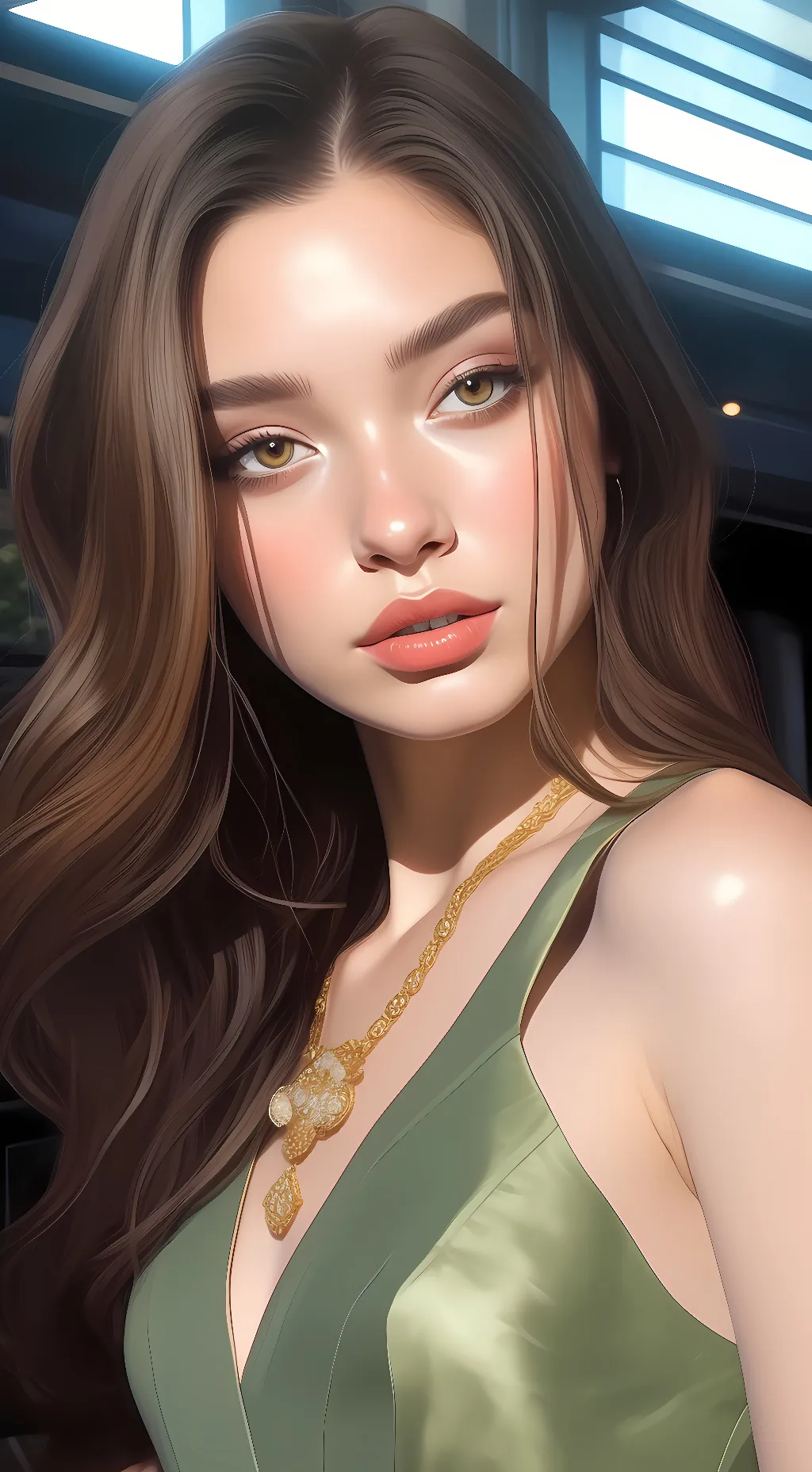 ai character: Addison background