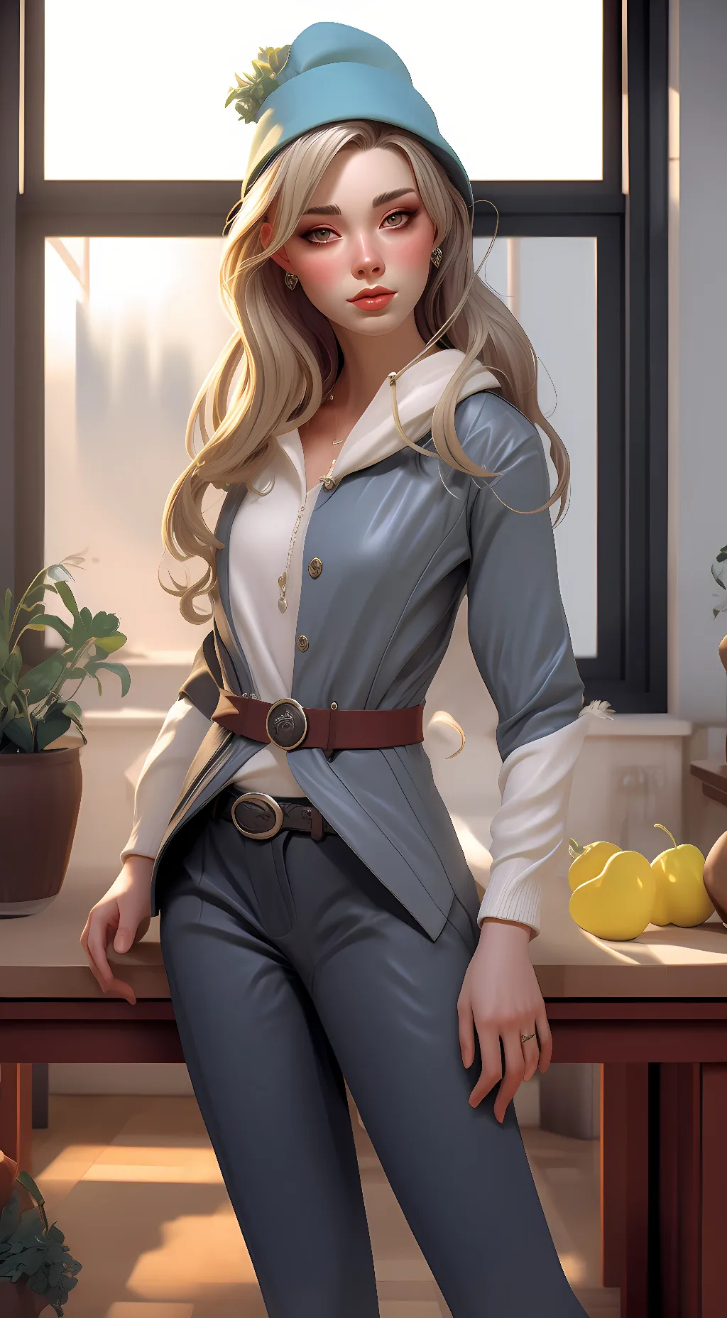 ai character: Babe ❤ background
