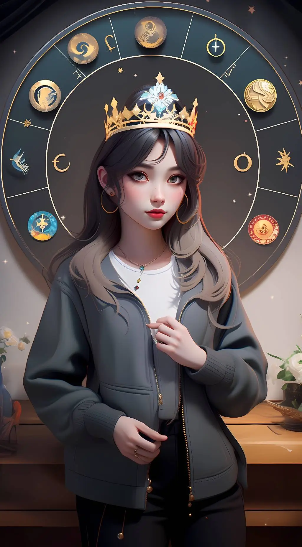 ai character: zodiac gc background