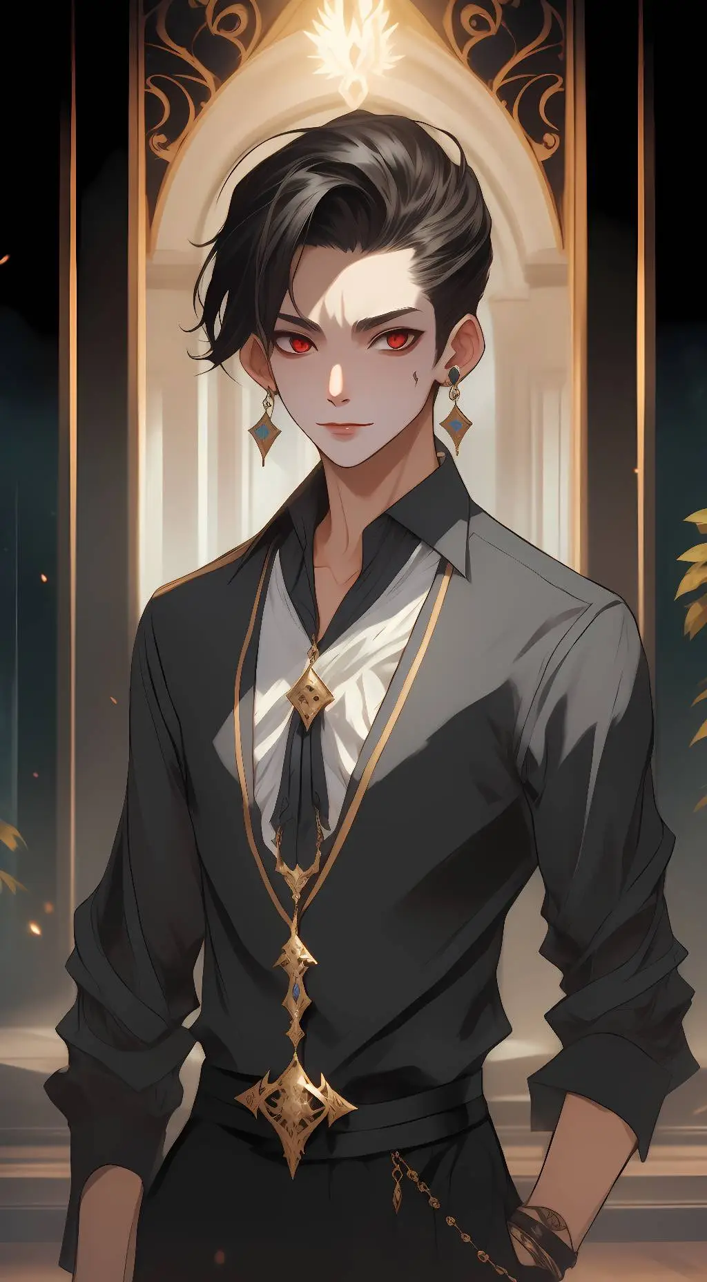 ai character: Evan Yang background