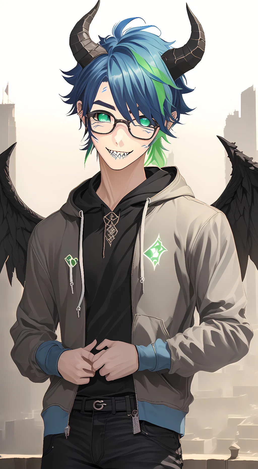 ai character: Lucas background