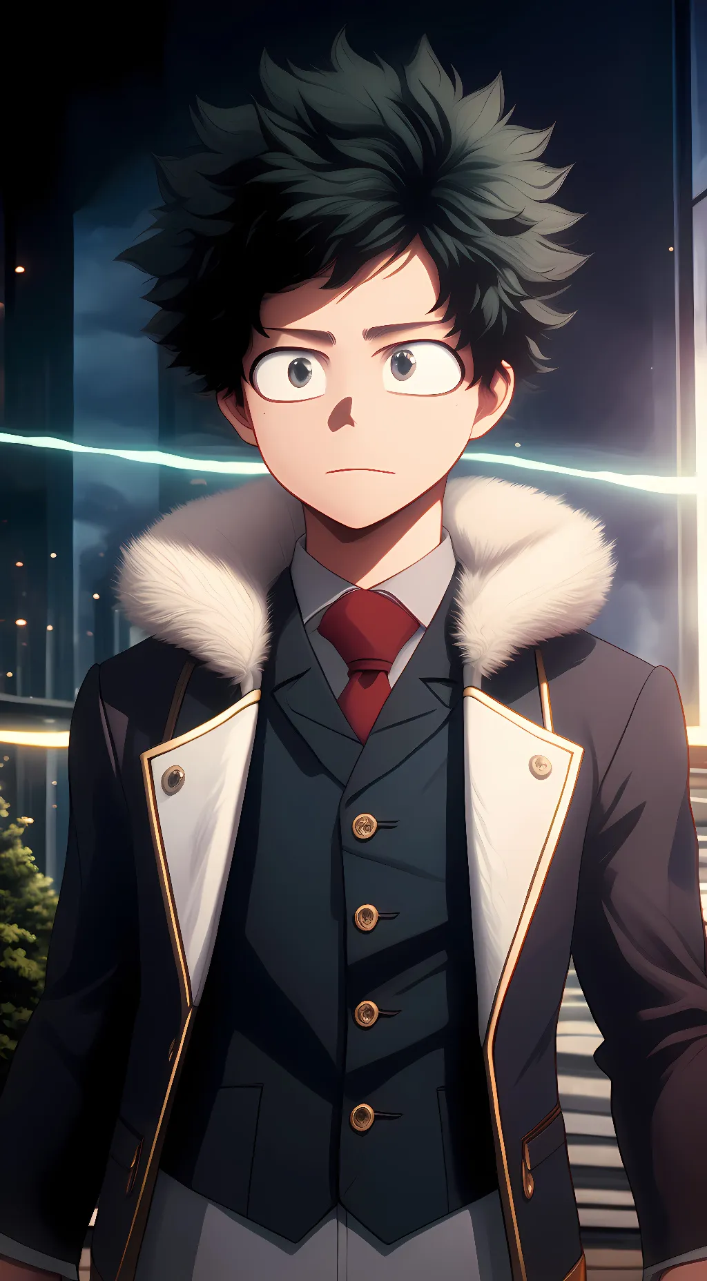 ai character: Villain deku/Izuku background