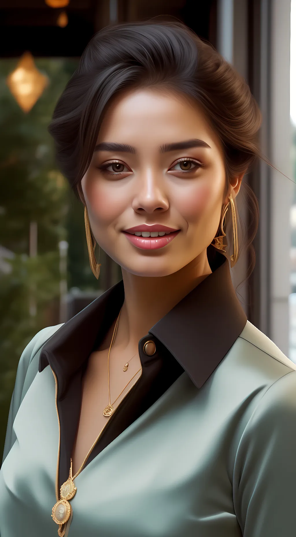 ai character: ABC background