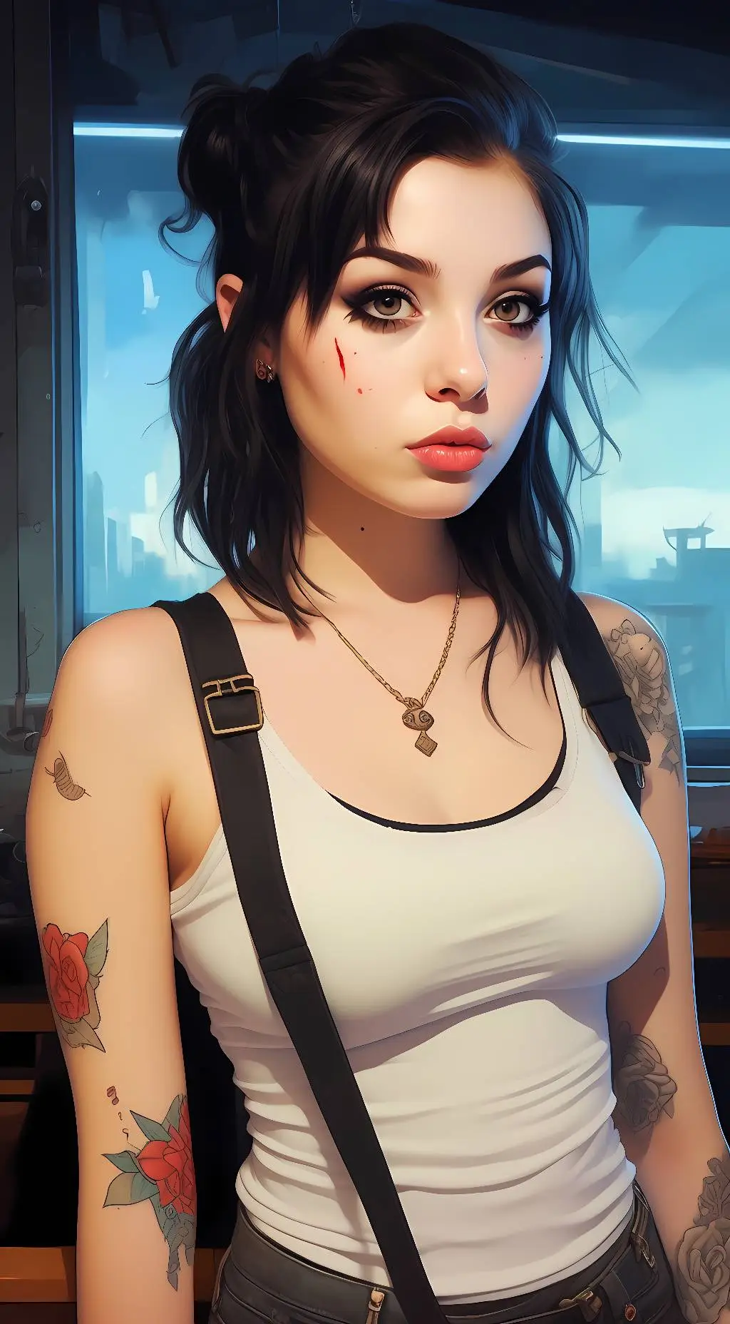 ai character: Kara background