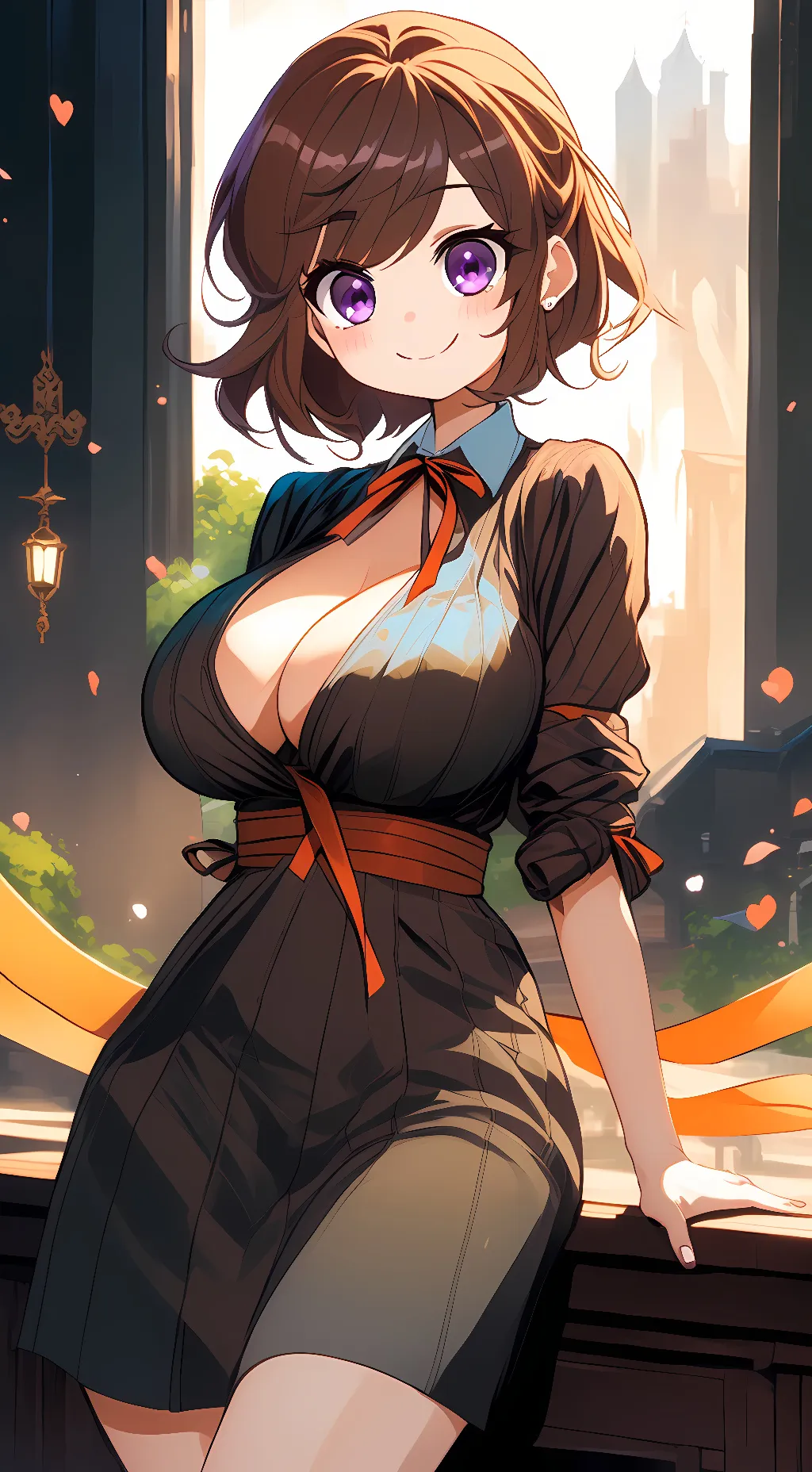 ai character: Lilly background