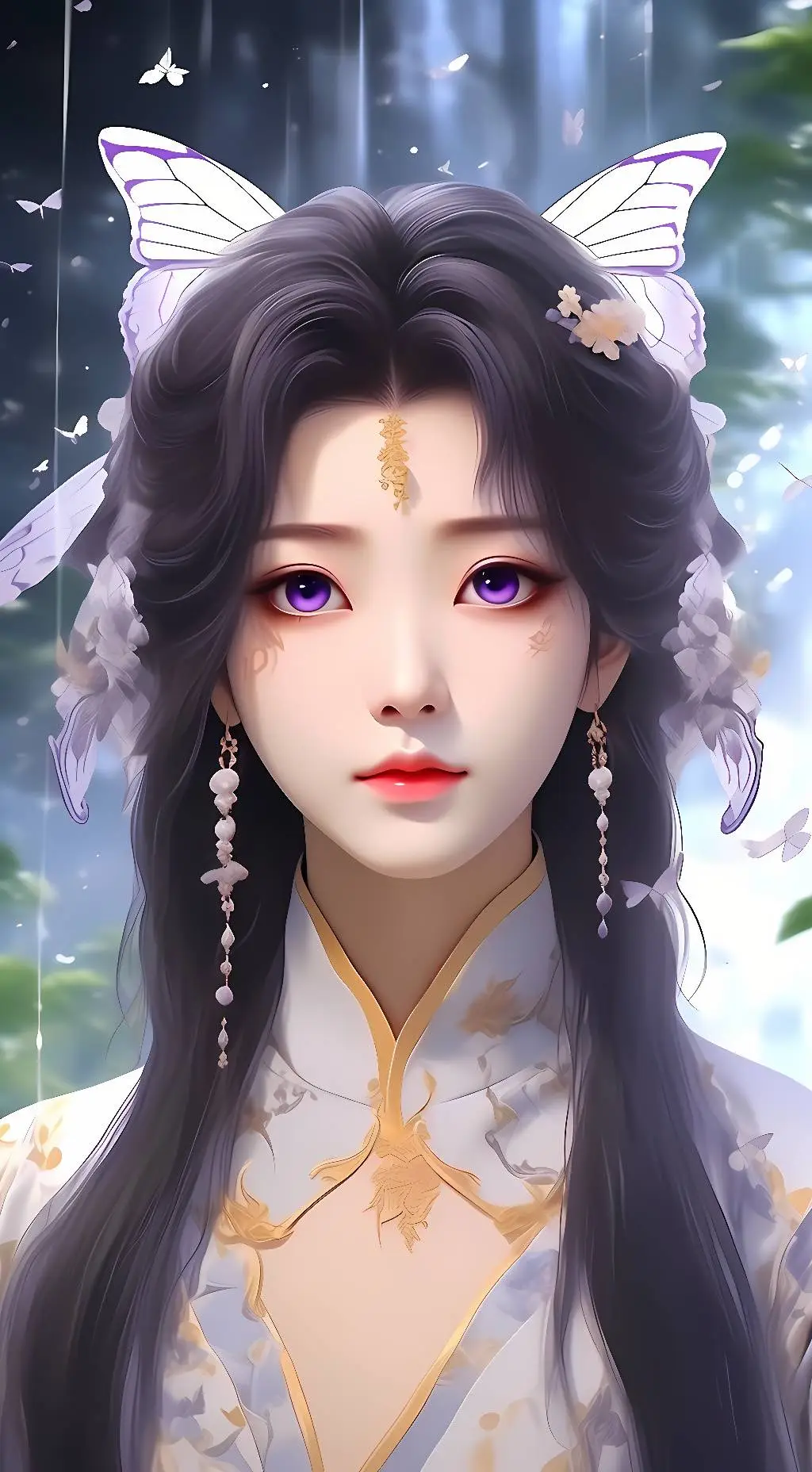 ai character: 云曦 background