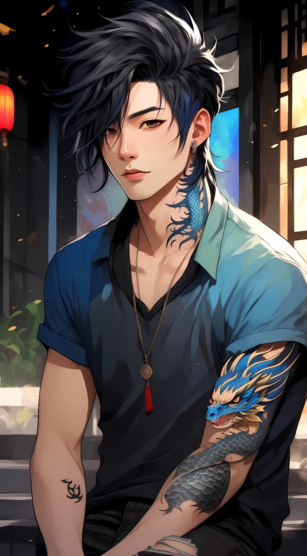 ai character: Yu Zhang background
