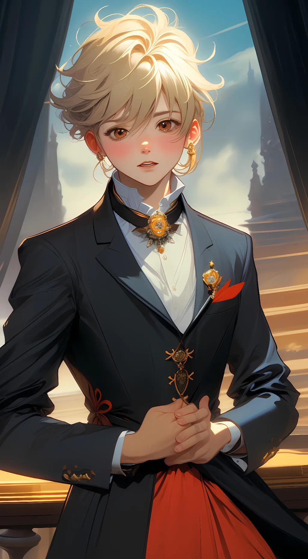 ai character: Alexander Sinclair background