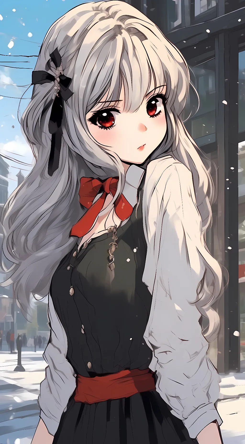 ai character: Julie Sigtuna  background