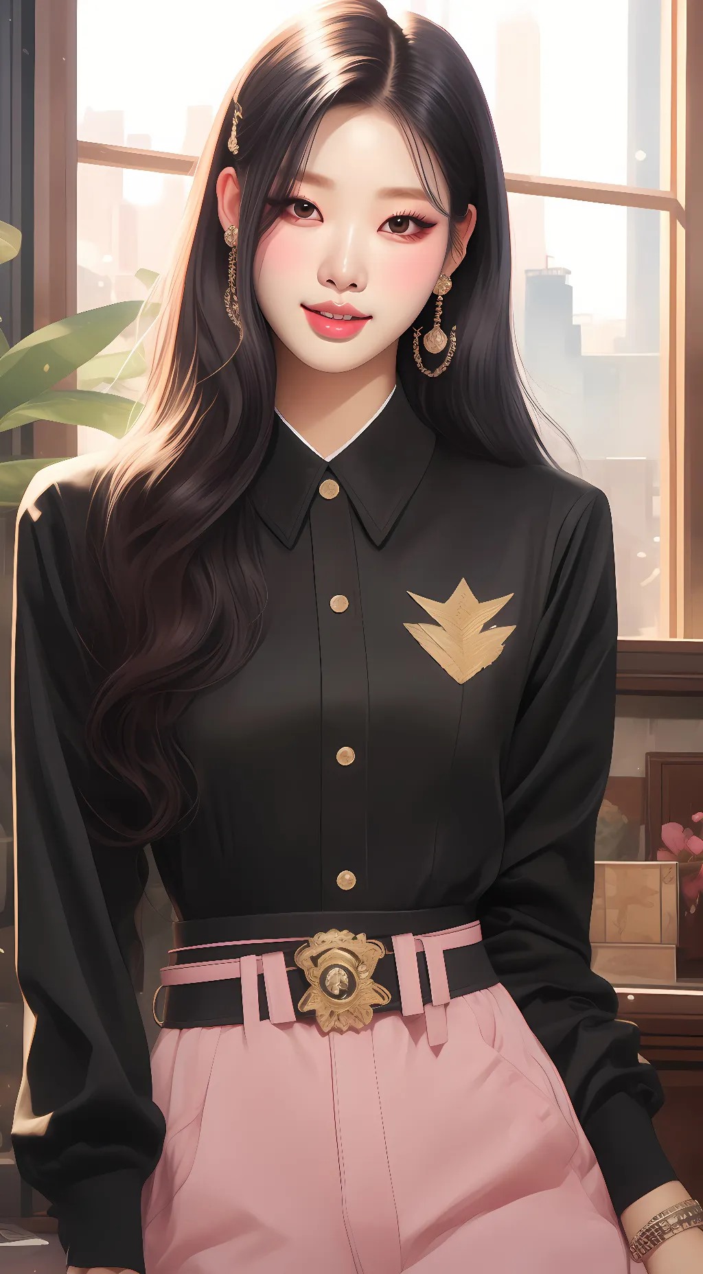 ai character: Brooklin background