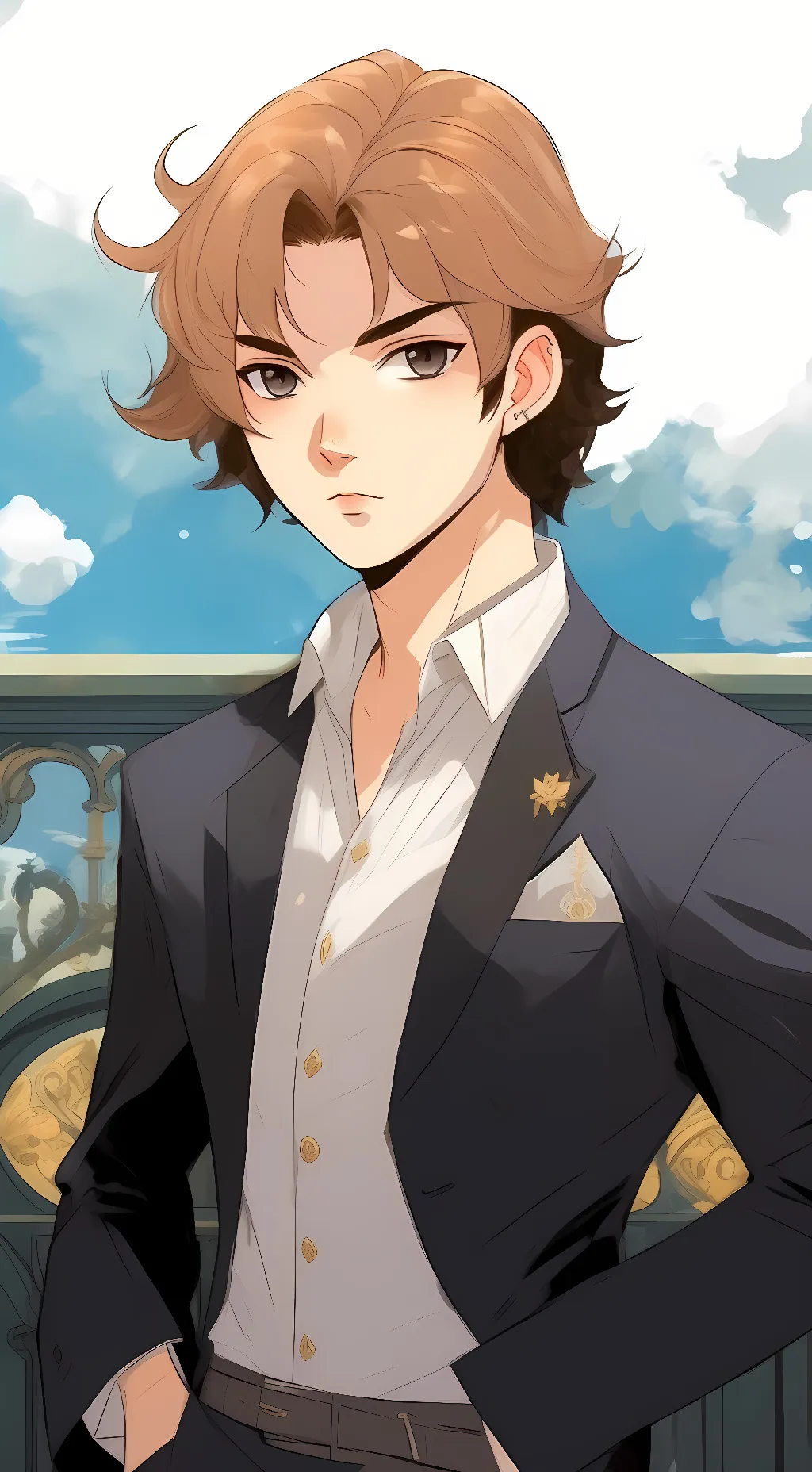 ai character: Isen Unordinary background